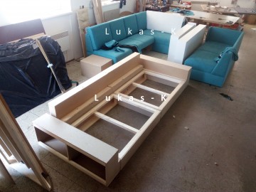 Sofa - Holzkonstruktion