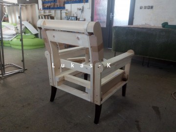 Sessel und Stühle - Holzkonstruktion