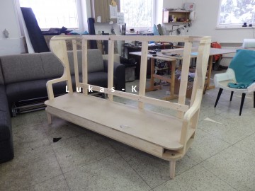 Sofa - Holzkonstruktion