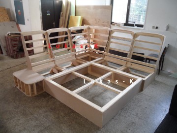 Sofa - Holzkonstruktion