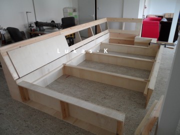Betten - Holzkonstruktion