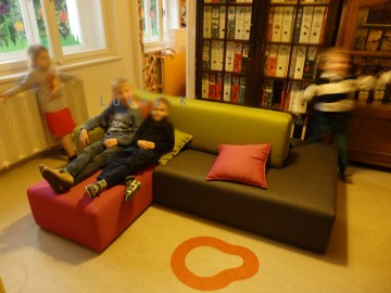 Kinder mini-Ecksofa