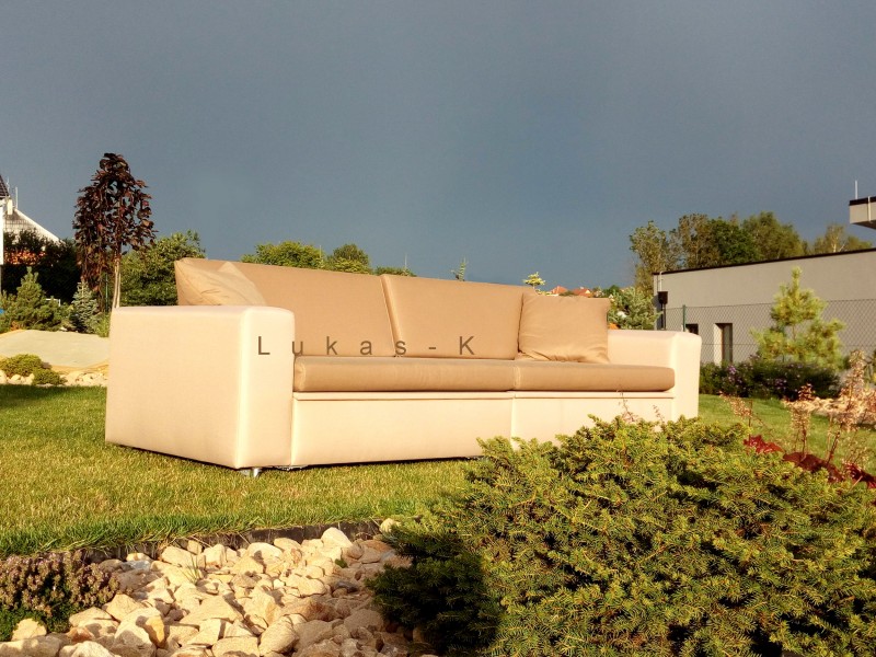 Polstersofa für Balkonen und garten Terrassen Polstermoebel Lukas-K