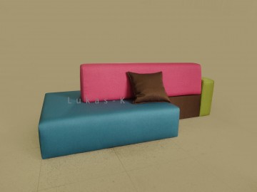 Kinder mini-Ecksofa